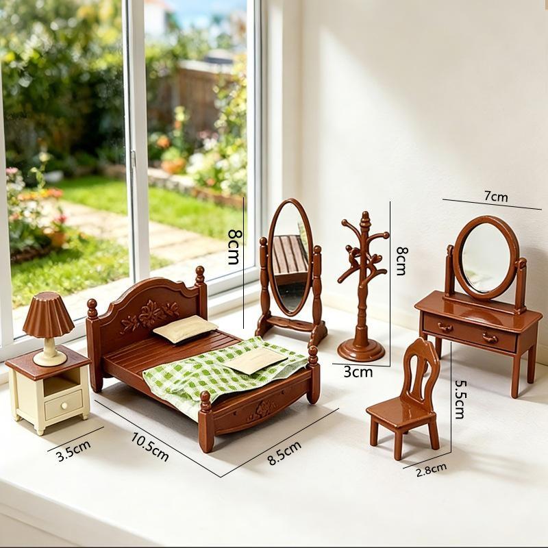 New Doll House Miniature Furni - Dolls 评论和价格