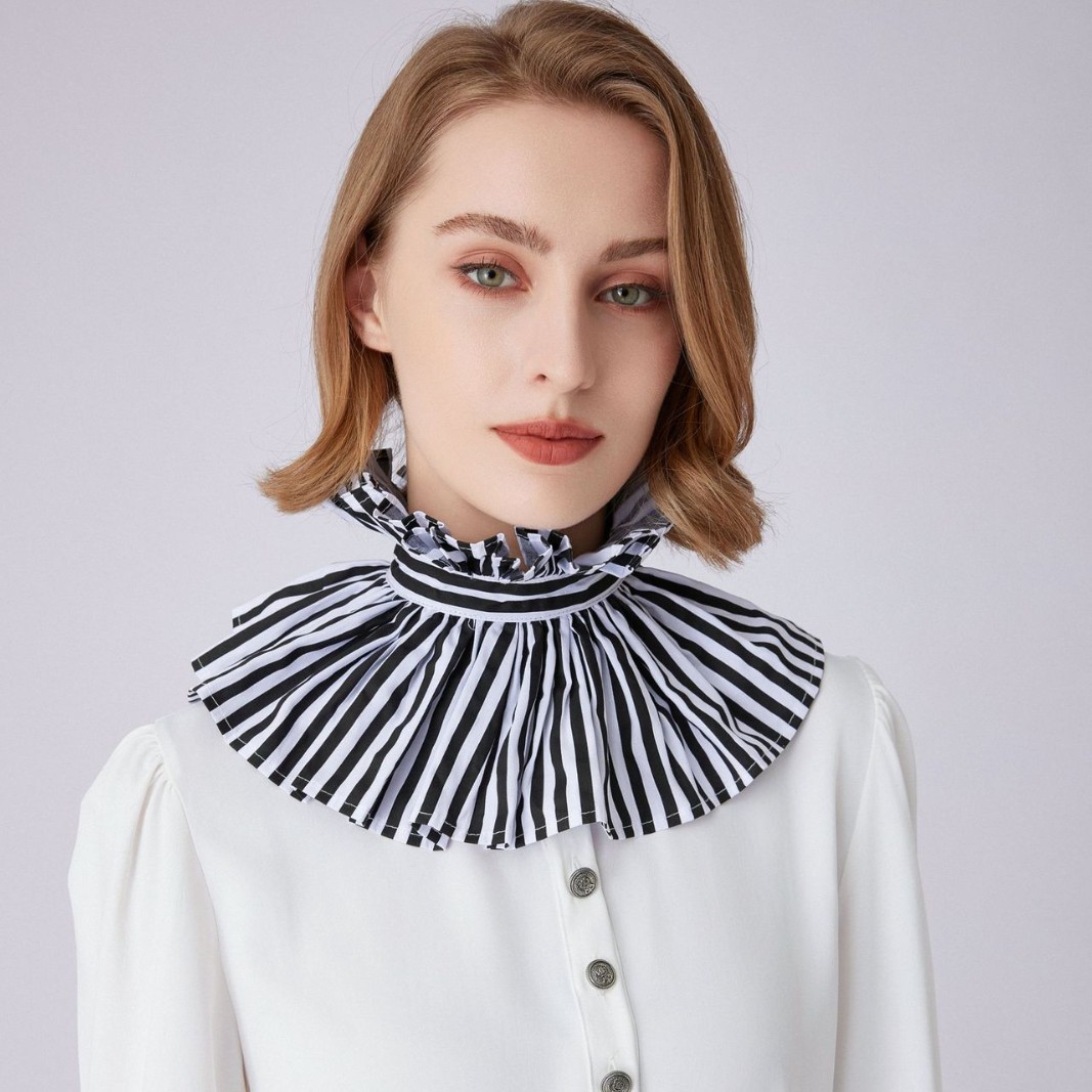 French Style Black White Strip - Dolls 评论和价格