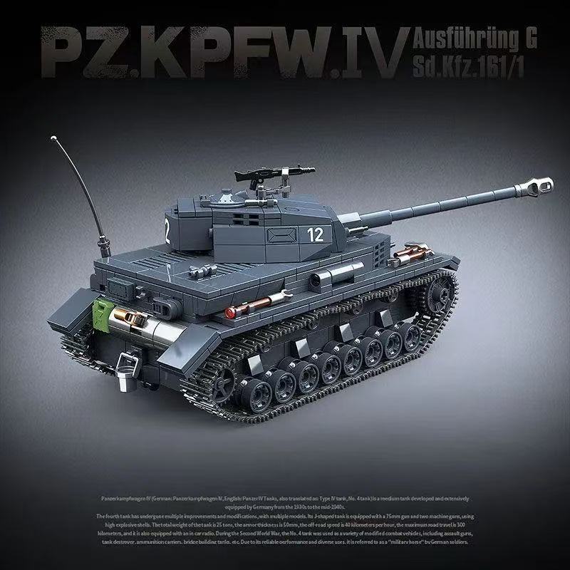 985PCS Military No. 3 Type L T - Lego Compatible Military Tank 评论和价格