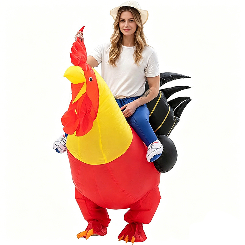 Halloween Funny Rooster Inflat - Dolls 评论和价格