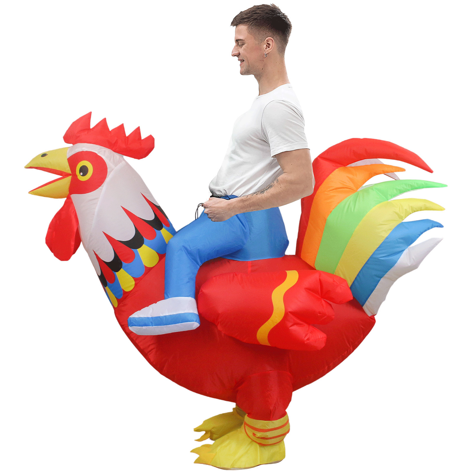 Halloween Funny Rooster Inflat - Dolls 评论和价格