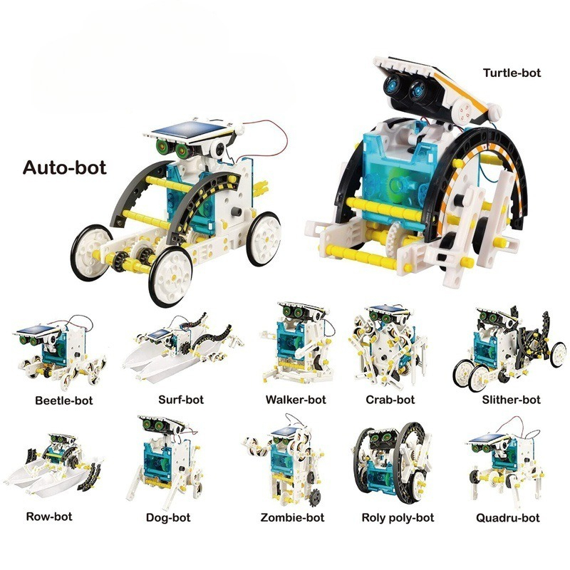 Solar Robot Kits DIY Assemblin - Stem Solar Robot Kit For Kids 评论和价格