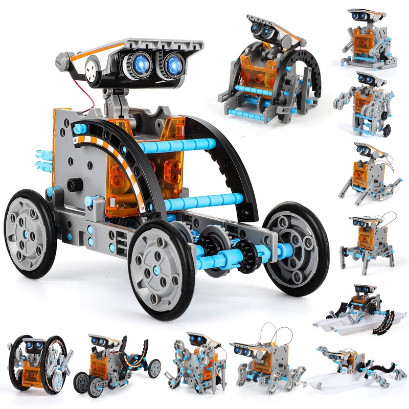 Solar Robot Kits DIY Assemblin - Stem Solar Robot Kit For Kids 评论和价格