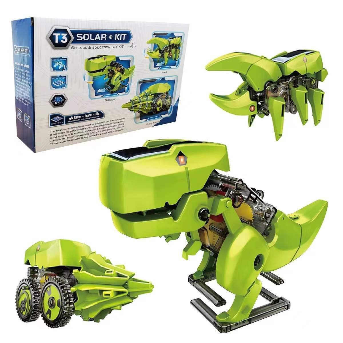 Solar Robot Kits DIY Assemblin - Stem Solar Robot Kit For Kids 评论和价格