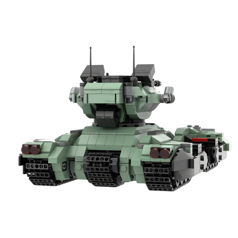 MOC UNSC Grizzly Tank Building - Lego Compatible Military Tank 评论和价格