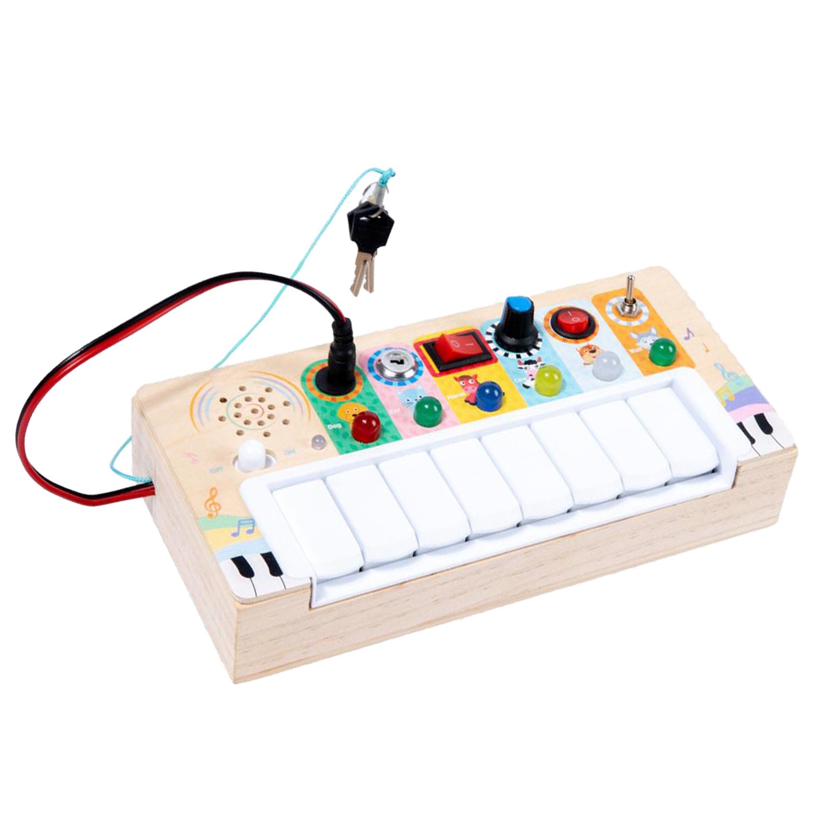 Toddler Busy Board Wooden Swit - Montessori Wooden Busy Board Toddler 评论和价格