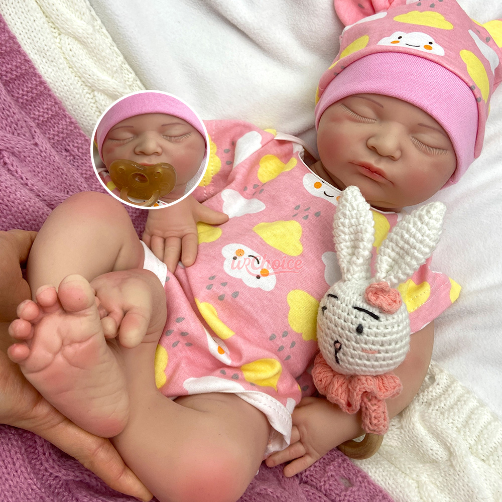 Open Mouth 20Inch 50Cm 3.4Kg R - Reborn Baby Doll Silicone Realistic 评论和价格