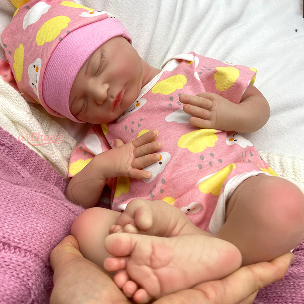 Open Mouth 20Inch 50Cm 3.4Kg R - Reborn Baby Doll Silicone Realistic 评论和价格