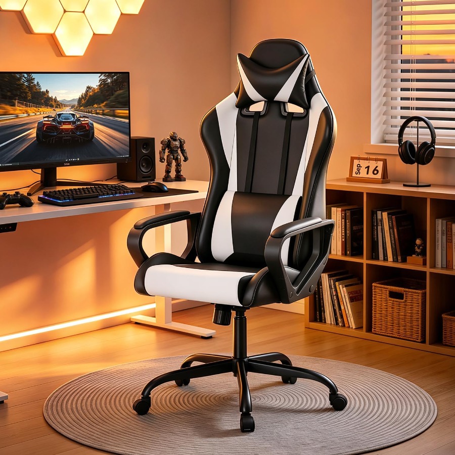 Ergonomic Gaming Chair for Adu - Video Games 评论和价格
