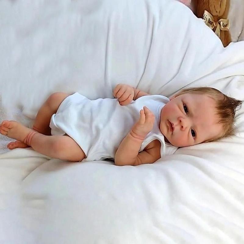 Muñecas Reborn 48 CM Full Body - Reborn Baby Doll Silicone Realistic 评论和价格