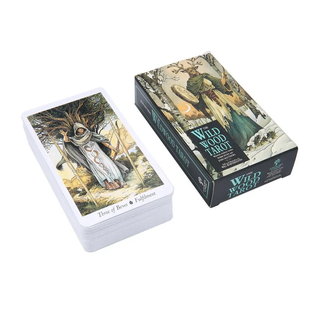 The Wild Wood Tarot Cards A 78 - Tarot Cards Deck With Guidebook 评论和价格