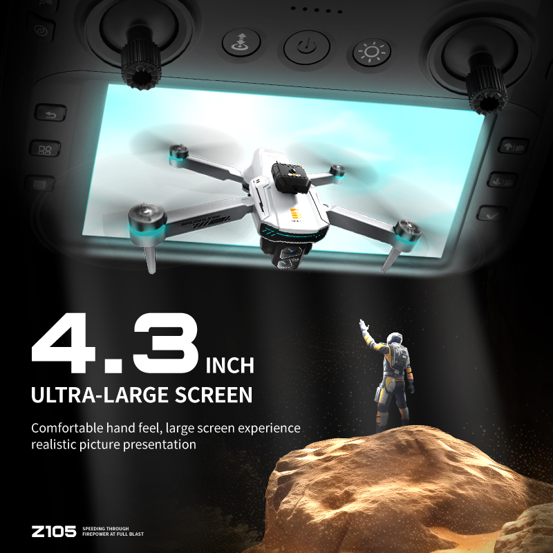 Original Z105 GPS Foldable RC  - Fpv Brushless Rc Drone 4K 评论和价格