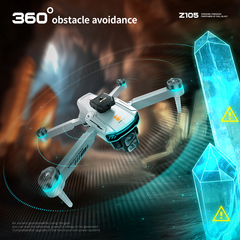 Original Z105 GPS Foldable RC  - Fpv Brushless Rc Drone 4K 评论和价格