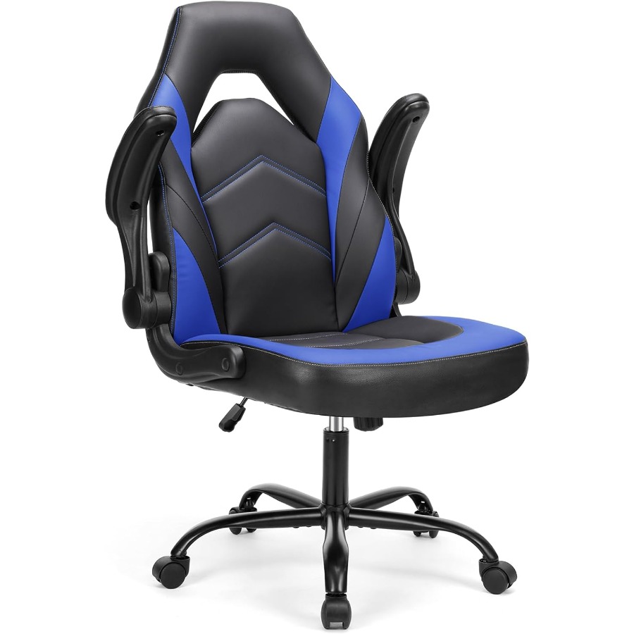 Computer Desk Chair, Lumbar Su - Video Games 评论和价格